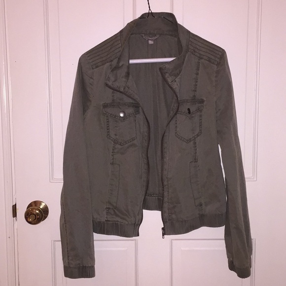 Navy Green Jacket - Picture 1 of 4